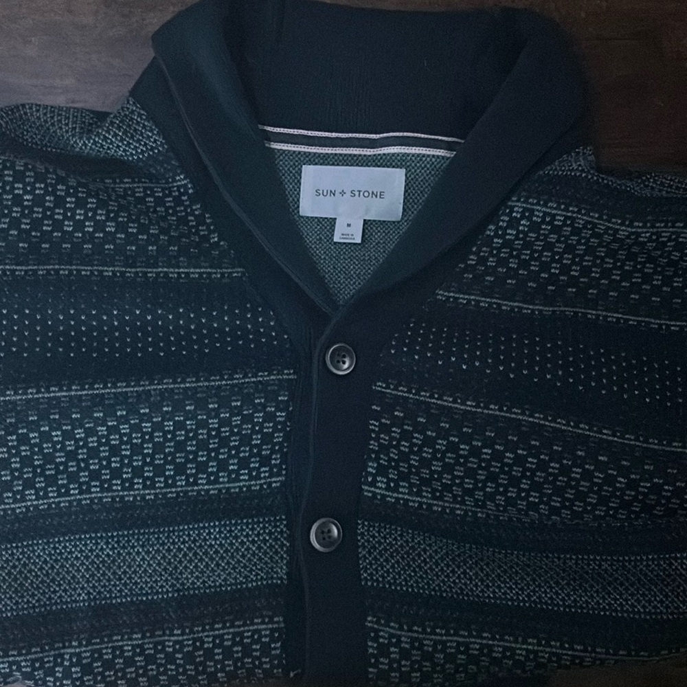 Sun and stone cardigan size medium